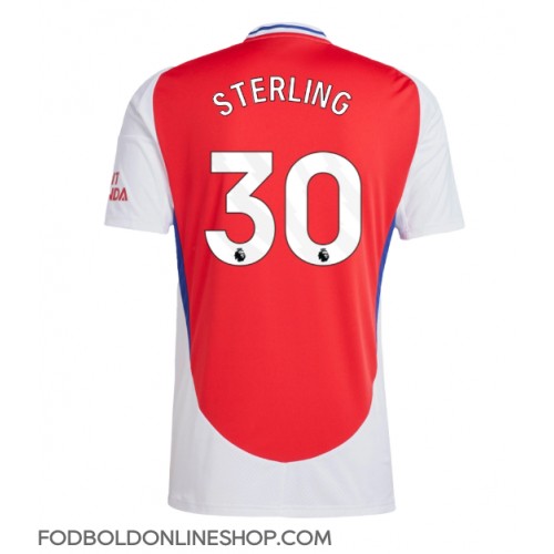 Arsenal Raheem Sterling #30 Hjemmebanetrøje 2024-25 Kortærmet